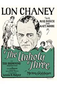 Poster do filme The Unholy Three