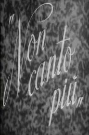 Poster do filme Non canto più