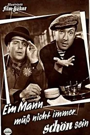 Ein Mann muß nicht immer schön sein movie poster