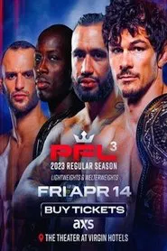 PFL 2023 #3: Regular Season - Aubin-Mercier vs. Burgos movie poster