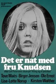 Poster do filme Det er nat med fru Knudsen