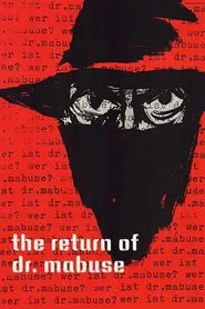 The Return of Dr. Mabuse movie poster