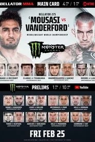 Bellator 275: Mousasi vs. Vanderford movie poster