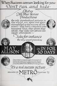 In for Thirty Days movie poster