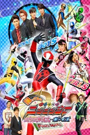 Poster do filme Come Back! Shuriken Sentai Ninninger: Ninnin Girls vs. Boys FINAL WARS