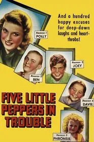 Poster do filme Five Little Peppers in Trouble