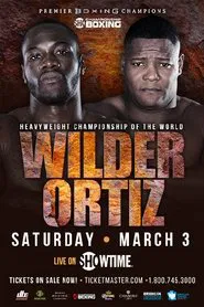 Deontay Wilder vs. Luis Ortiz movie poster