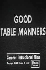 Good Table Manners movie poster
