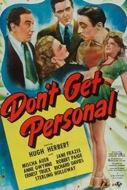 Don't Get Personal movie poster
