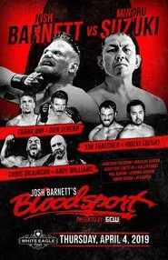 GCW: Josh Barnett’s Bloodsport movie poster