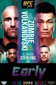 UFC 273: Volkanovski vs The Korean Zombie - Early Prelims movie poster