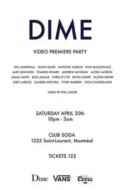 Poster do filme The Dime Video
