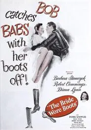 The Bride Wore Boots movie poster
