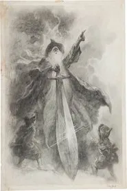 Forging Through the Darkness: The Ralph Bakshi Vision for 'The Lord of the Rings' movie poster