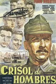 Crisol de hombres movie poster
