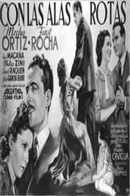 Con las alas rotas movie poster