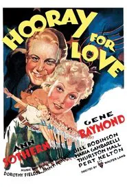 Hooray for Love movie poster