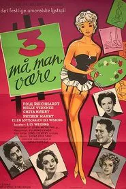 3 må man være movie poster