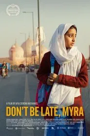 Don't be late, Myra movie poster