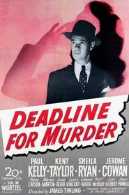 Deadline for Murder movie poster