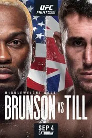 UFC Fight Night 191: Brunson vs. Till movie poster