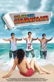 Hum Hai Teen Khurafaati movie poster