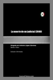 La muerte de un judicial movie poster
