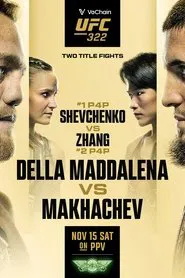 UFC 322: Della Maddalena vs. Makhachev movie poster