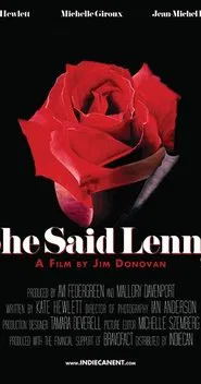 She Said Lenny movie poster