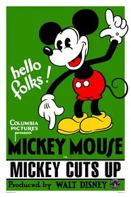 Mickey Cuts Up movie poster