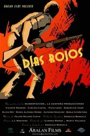 Días rojos movie poster