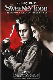 Sweeney Todd: The Demon Barber of Fleet Street - Burton + Carter + Depp = Todd movie poster