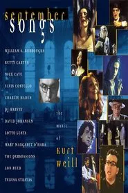 September Songs: The Music of Kurt Weill movie poster