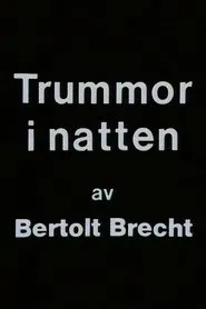 Trummor i natten movie poster