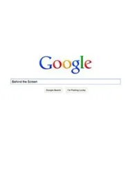 Google: Behind the Screen movie poster