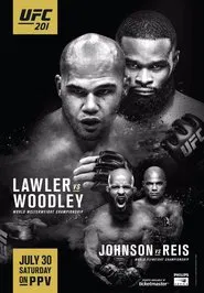 UFC 201: Lawler vs. Woodley movie poster
