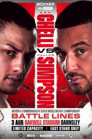 Zak Chelli vs. Callum Simpson movie poster