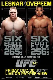 UFC 141: Lesnar vs. Overeem movie poster