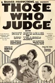 Those Who Judge movie poster