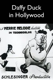 Daffy Duck in Hollywood movie poster