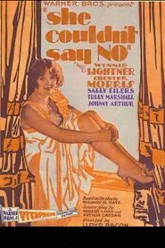 She Couldn't Say No movie poster