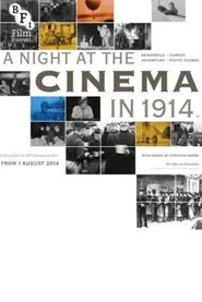 A Night at the Cinema in 1914 movie poster