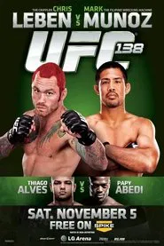 UFC 138: Leben vs. Muñoz movie poster