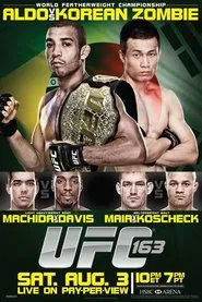 UFC 163: Aldo vs Korean Zombie movie poster