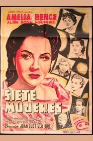 Siete mujeres movie poster