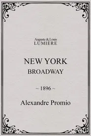 New York, Broadway movie poster
