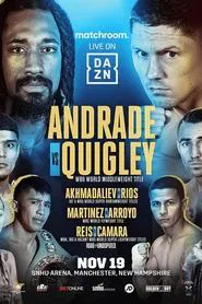 Demetrius Andrade vs. Jason Quigley movie poster