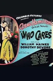 Who Cares movie poster