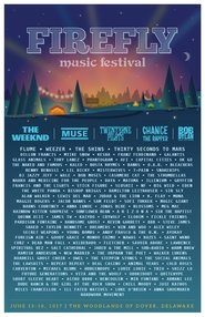 Muse - Live at Firefly Music Festival movie poster