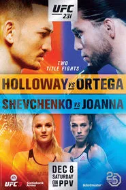 UFC 231: Holloway vs. Ortega movie poster